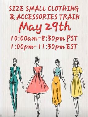 Size Small Clothing & Accessories Train May 29th